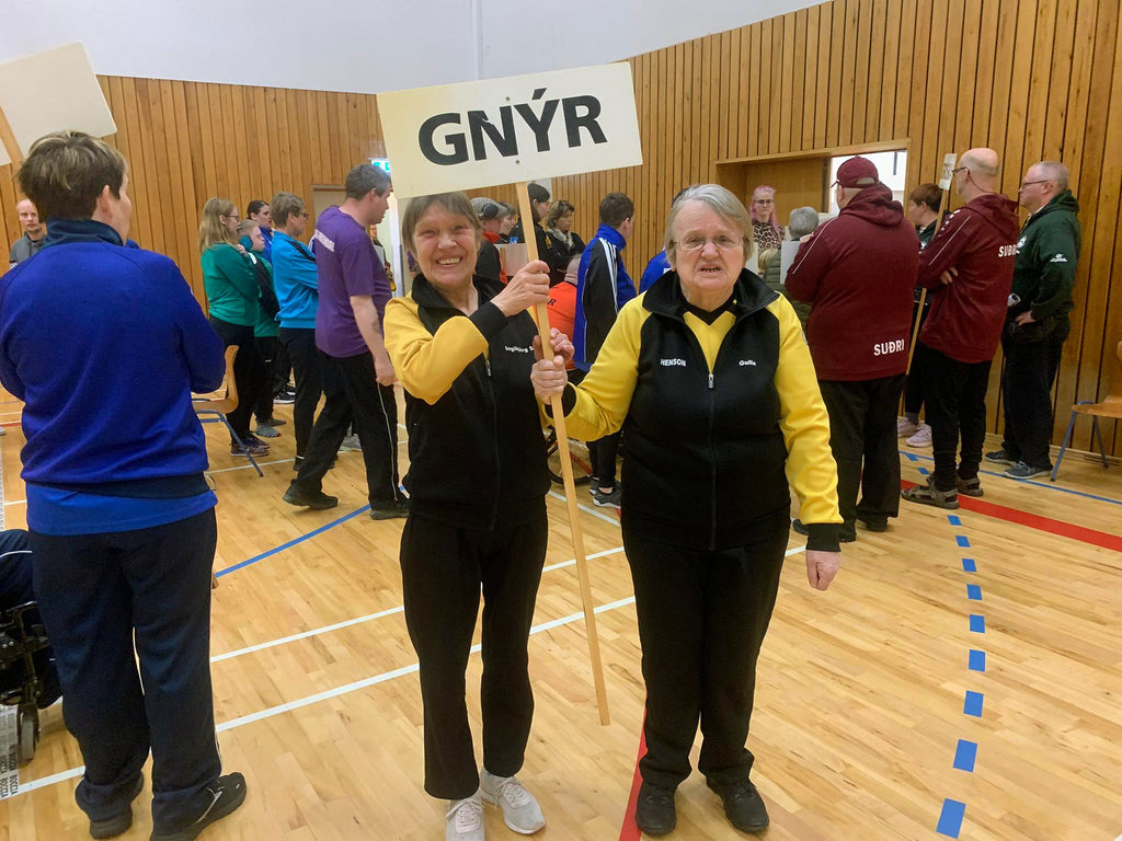 Íþróttafólk úr Gný tók þátt í Íslandsmótinu í Boccia