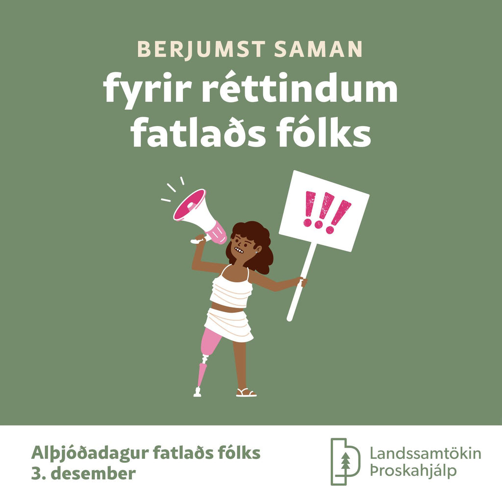 Í dag er Alþjóðlegur dagur fatlaðs fólks.