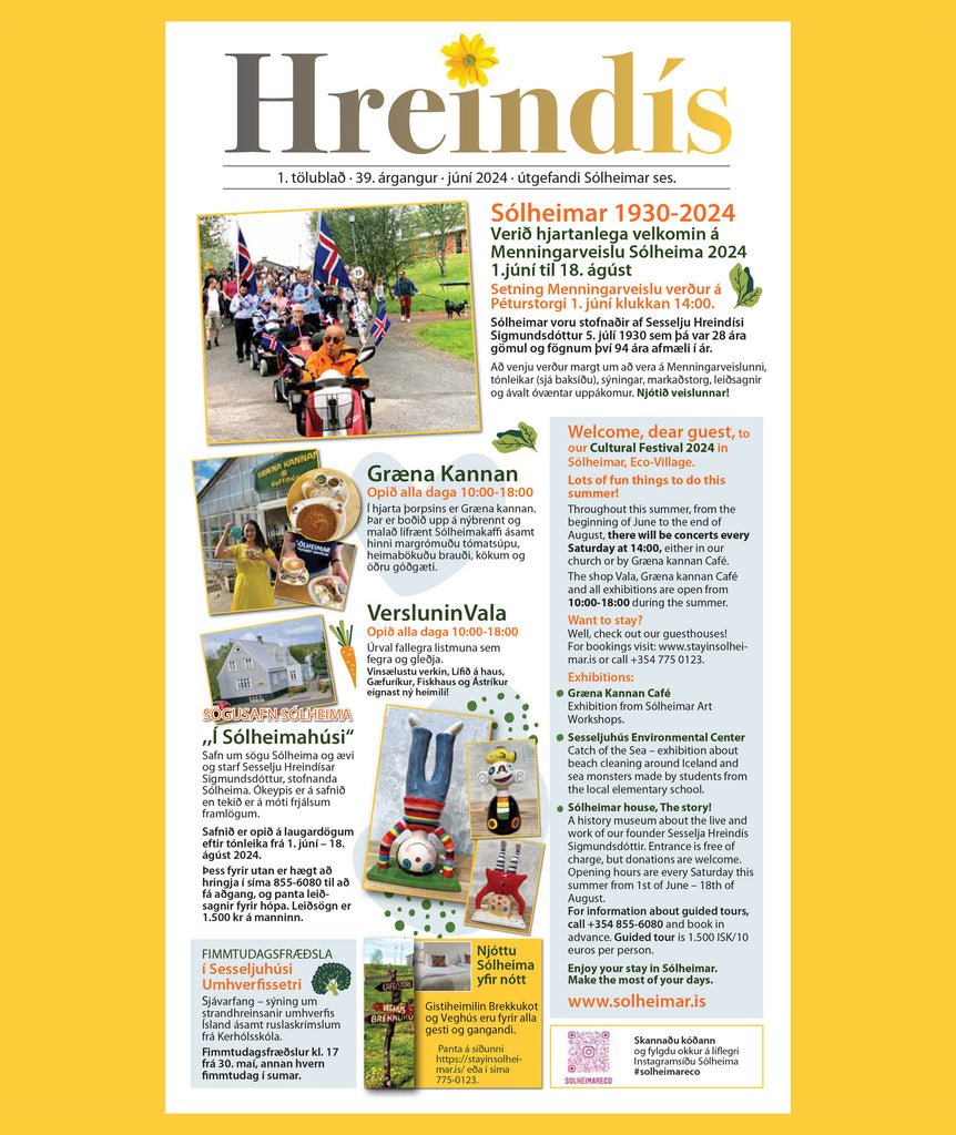 Menningarveisla Sólheima 2024