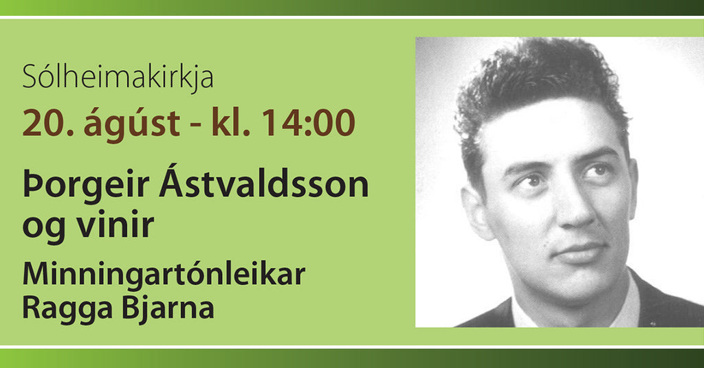 Minningartónleikar Ragga Bjarna - Menningarveisla Sólheima