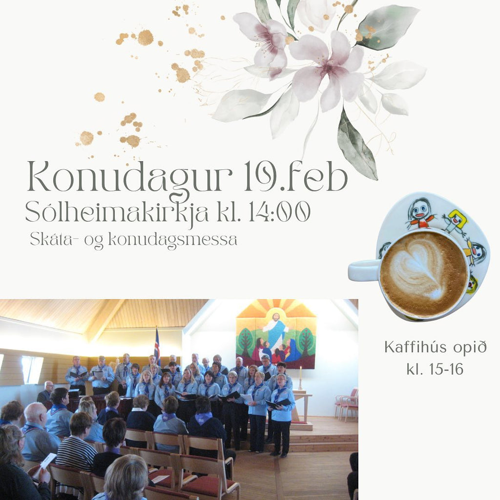 Skáta- og Konudagsmessa í Sólheimakirkju