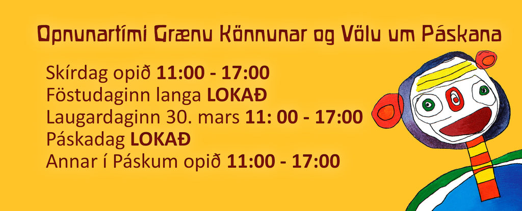 Opnunartími yfir Páskana