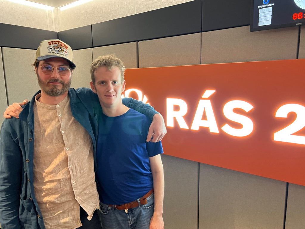 Kristján Atli og Halli Valli í viðtali á Rás 2